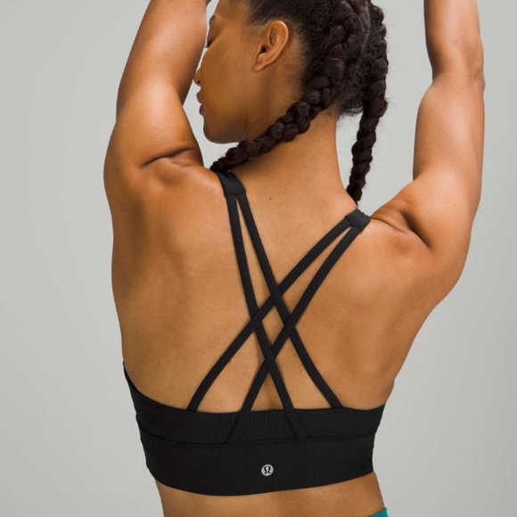 Lululemon Energy High-Neck Longline Ribbed Bra *Medium Support B–D Cups - Picture 2 of 2